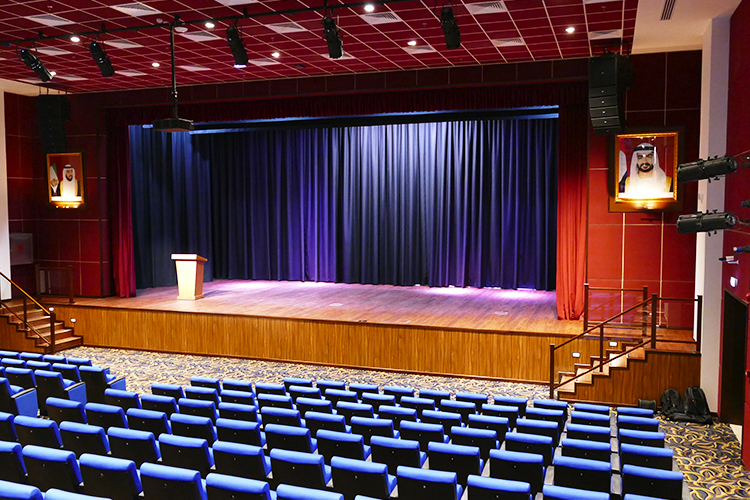 AAESS – Auditorium Turnkey project installation