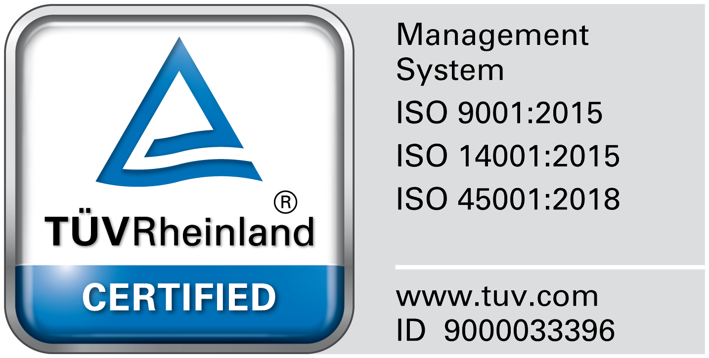 TUV Rheinland Certified  |  Oasis Enterprises